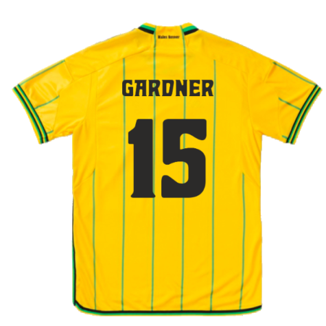 2023-2024 Jamaica Home Shirt (GARDNER 15)