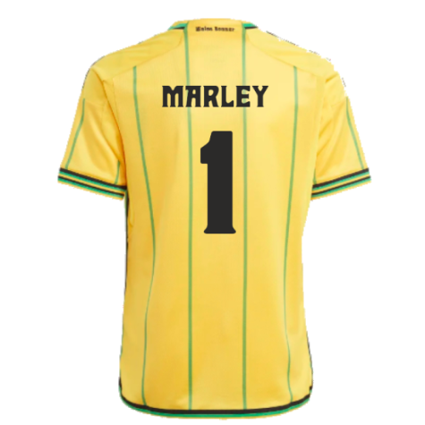 2023-2024 Jamaica Home Shirt (Kids) (MARLEY 1)