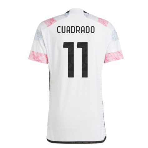 2023-2024 Juventus Authentic Away Shirt (CUADRADO 11)