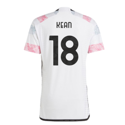 2023-2024 Juventus Authentic Away Shirt (KEAN 18)