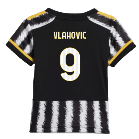 2023-2024 Juventus Home Baby Kit (VLAHOVIC 9)