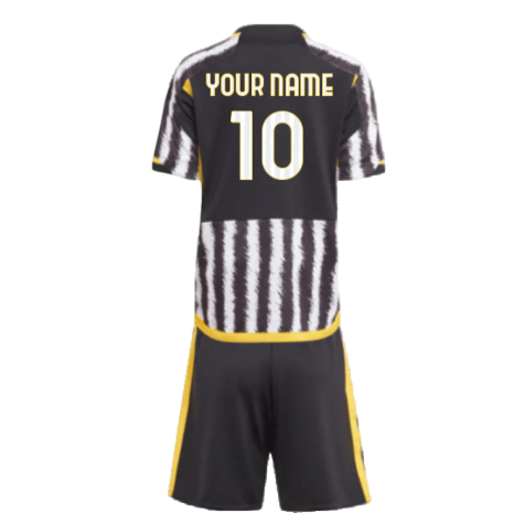 2023-2024 Juventus Home Mini Kit (Your Name)