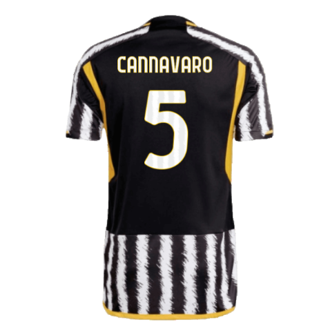 2023-2024 Juventus Home Shirt (CANNAVARO 5)