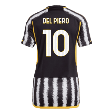 2023-2024 Juventus Home Shirt (Ladies) (DEL PIERO 10)