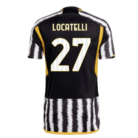 2023-2024 Juventus Home Shirt (LOCATELLI 27)