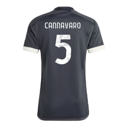 2023-2024 Juventus Third Shirt (CANNAVARO 5)