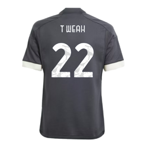 2023-2024 Juventus Third Shirt (Kids) (T Weah 22)