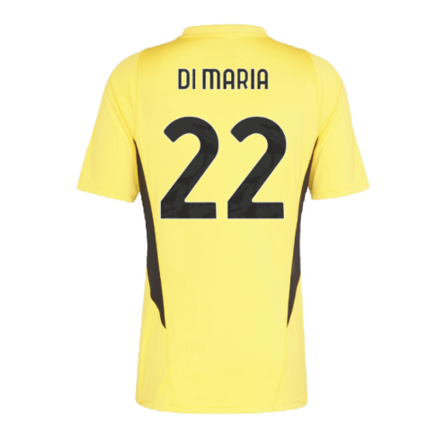 2023-2024 Juventus Training Shirt (Bold Gold) (DI MARIA 22)