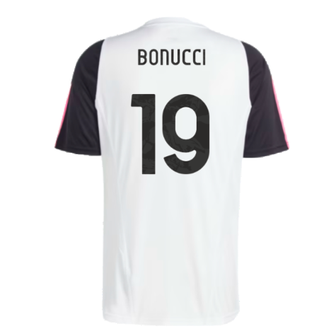 2023-2024 Juventus Training Shirt (White) (BONUCCI 19)