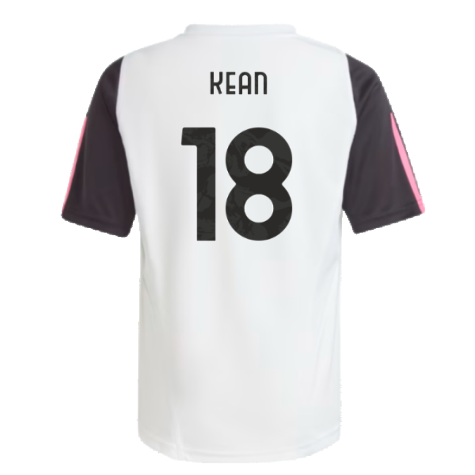 2023-2024 Juventus Training Shirt (White) - Kids (KEAN 18)