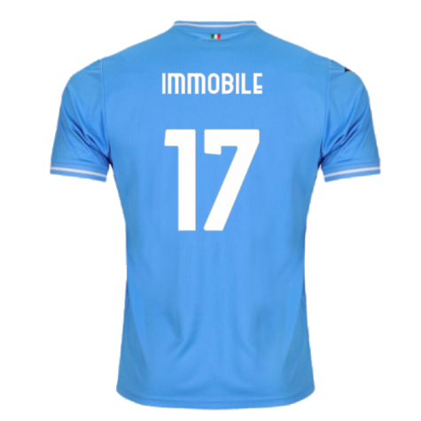 2023-2024 Lazio Home Shirt (Immobile 17)