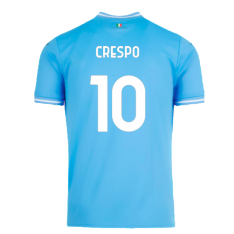 2023-2024 Lazio Home Shirt (Kids) (Crespo 10)