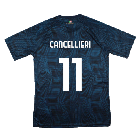 2023-2024 Lazio Pre-Match Jersey (Navy) (Cancellieri 11)