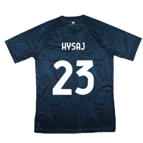 2023-2024 Lazio Pre-Match Jersey (Navy) (Hysaj 23)