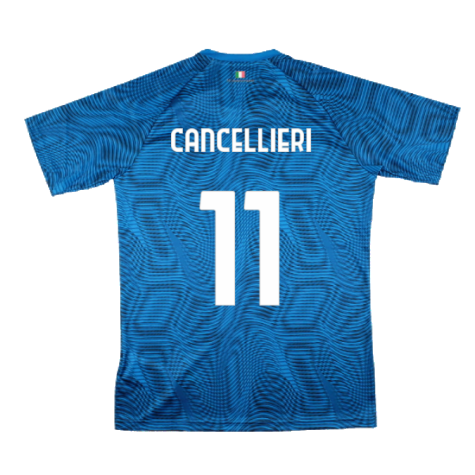 2023-2024 Lazio Pre-Match Jersey (Royal) (Cancellieri 11)