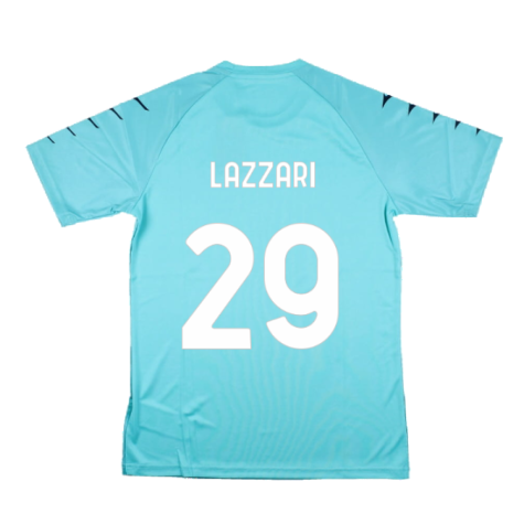 2023-2024 Lazio Training Shirt (Azure) (Lazzari 29)