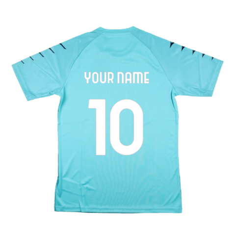 2023-2024 Lazio Training Shirt (Azure) (Your Name)