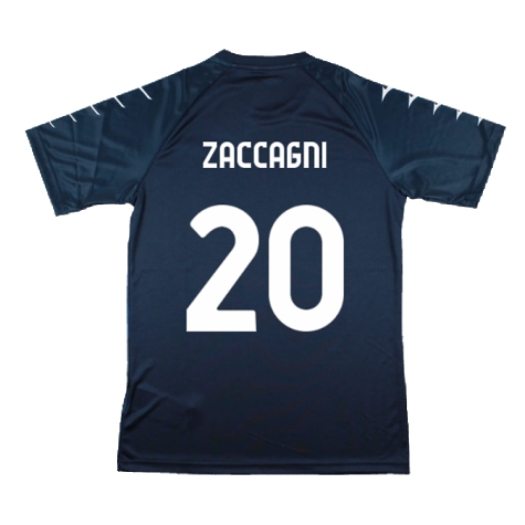 2023-2024 Lazio Training Shirt (Navy) (Zaccagni 20)