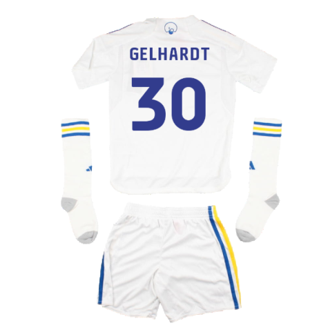 2023-2024 Leeds United Home Mini Kit (GELHARDT 30)