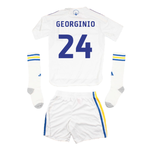 2023-2024 Leeds United Home Mini Kit (GEORGINIO 24)