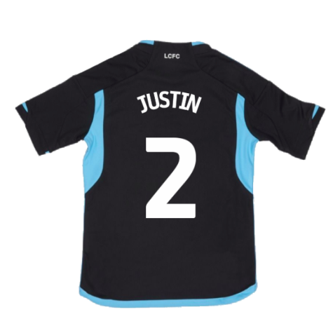 2023-2024 Leicester City Away Shirt (Kids) (Justin 2)