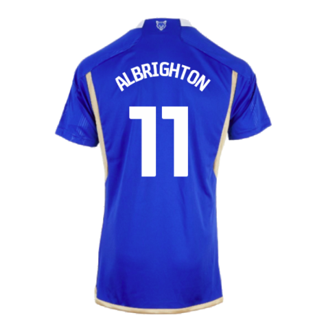 2023-2024 Leicester City Home Shirt (Albrighton 11)