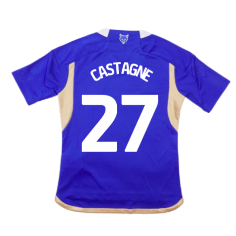 2023-2024 Leicester City Home Shirt (Kids) (Castagne 27)