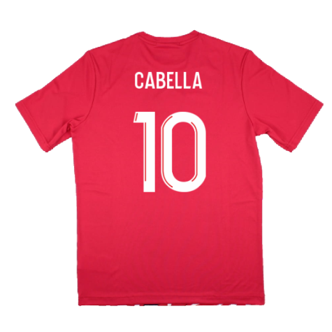 2023-2024 Lille LOSC Pre-Game Jersey (Home) (Cabella 10)