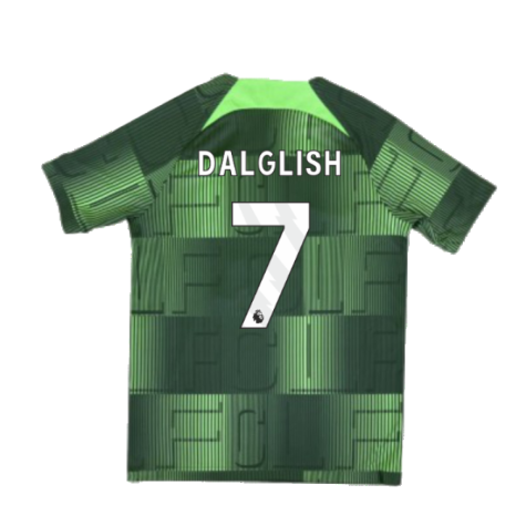 2023-2024 Liverpool Academy Pre-Match Shirt (Green) - Kids (Dalglish 7)