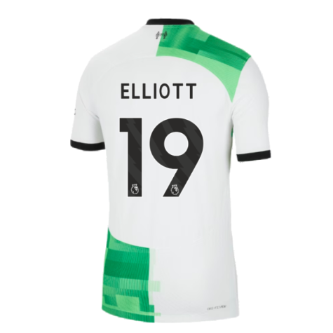 2023-2024 Liverpool Away Authentic Shirt (Elliott 19)