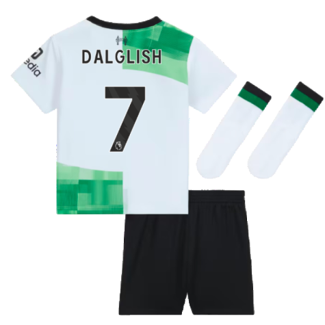 2023-2024 Liverpool Away Infant Baby Kit (Dalglish 7)