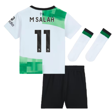 2023-2024 Liverpool Away Infant Baby Kit (M Salah 11)