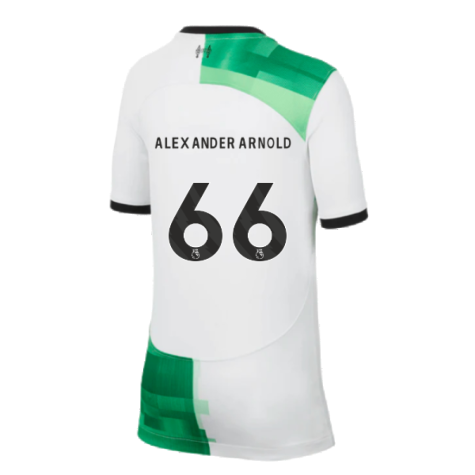 2023-2024 Liverpool Away Shirt (Kids) (Alexander Arnold 66)