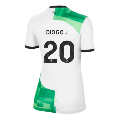 2023-2024 Liverpool Away Shirt (Ladies) (Diogo J 20)