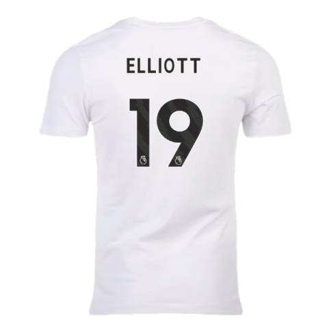 2023-2024 Liverpool Crest Tee (White) (Elliott 19)