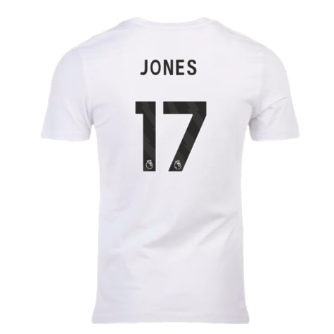 2023-2024 Liverpool Crest Tee (White) (Jones 17)