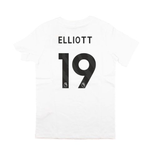 2023-2024 Liverpool Crest Tee (White) - Kids (Elliott 19)