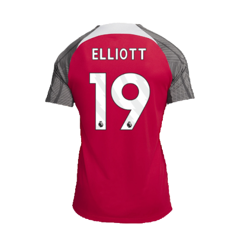 2023-2024 Liverpool Dri-Fit Strike Training Shirt (Red) (Elliott 19)