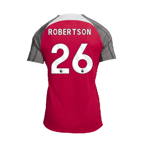 2023-2024 Liverpool Dri-Fit Strike Training Shirt (Red) (Robertson 26)