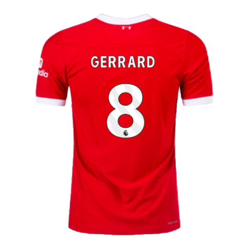 2023-2024 Liverpool Home Dri-Fit ADV Match Shirt (Gerrard 8)