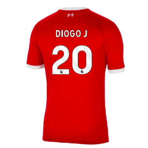 2023-2024 Liverpool Home Shirt (Diogo J 20)