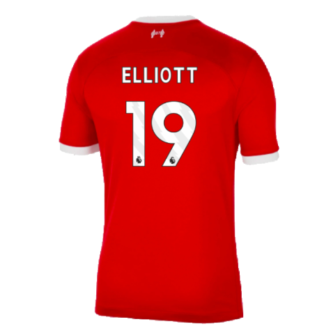 2023-2024 Liverpool Home Shirt (Elliott 19)