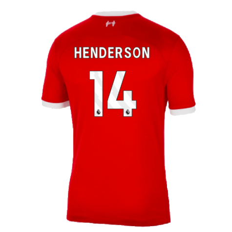 2023-2024 Liverpool Home Shirt (Henderson 14)