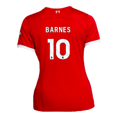 2023-2024 Liverpool Home Shirt (Ladies) (Barnes 10)