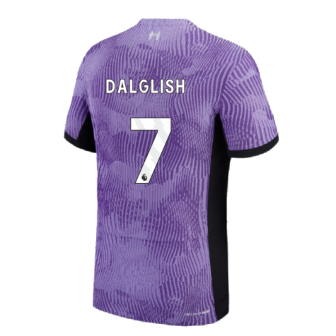 2023-2024 Liverpool Third Authentic Match Shirt (Dalglish 7)