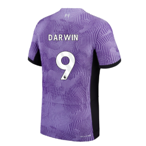 2023-2024 Liverpool Third Authentic Match Shirt (Darwin 9)