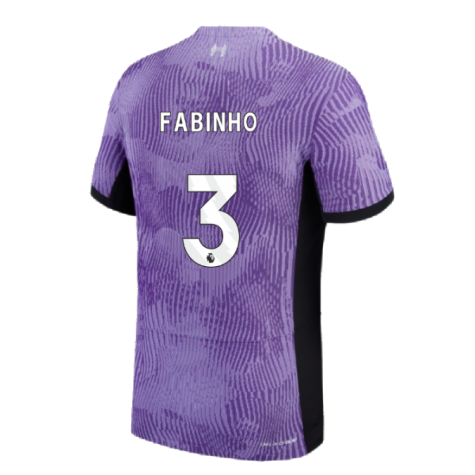 2023-2024 Liverpool Third Authentic Match Shirt (Fabinho 3)