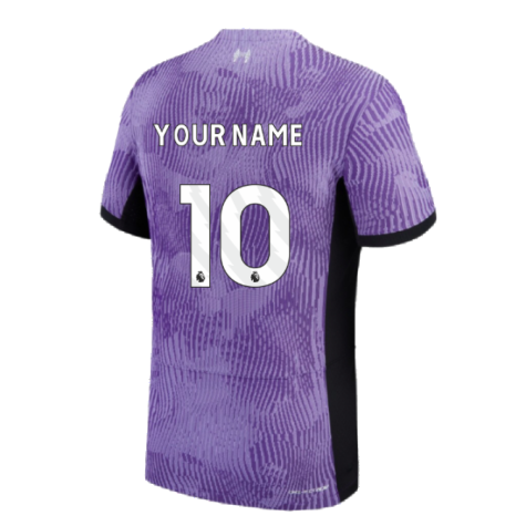 2023-2024 Liverpool Third Authentic Match Shirt (Your Name)