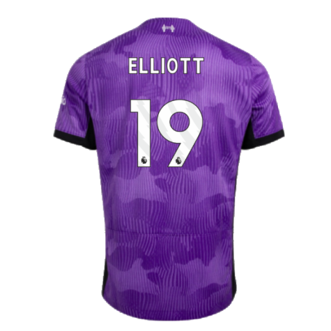 2023-2024 Liverpool Third Mini Kit (Elliott 19)