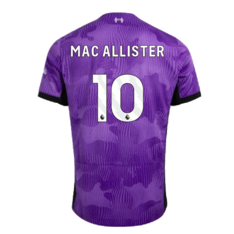 2023-2024 Liverpool Third Mini Kit (Mac Allister 10)